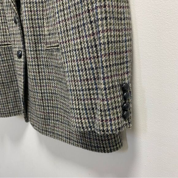 Lauren Ralph Lauren Houndstooth Blazer - Black and White - Picture 3 of 5